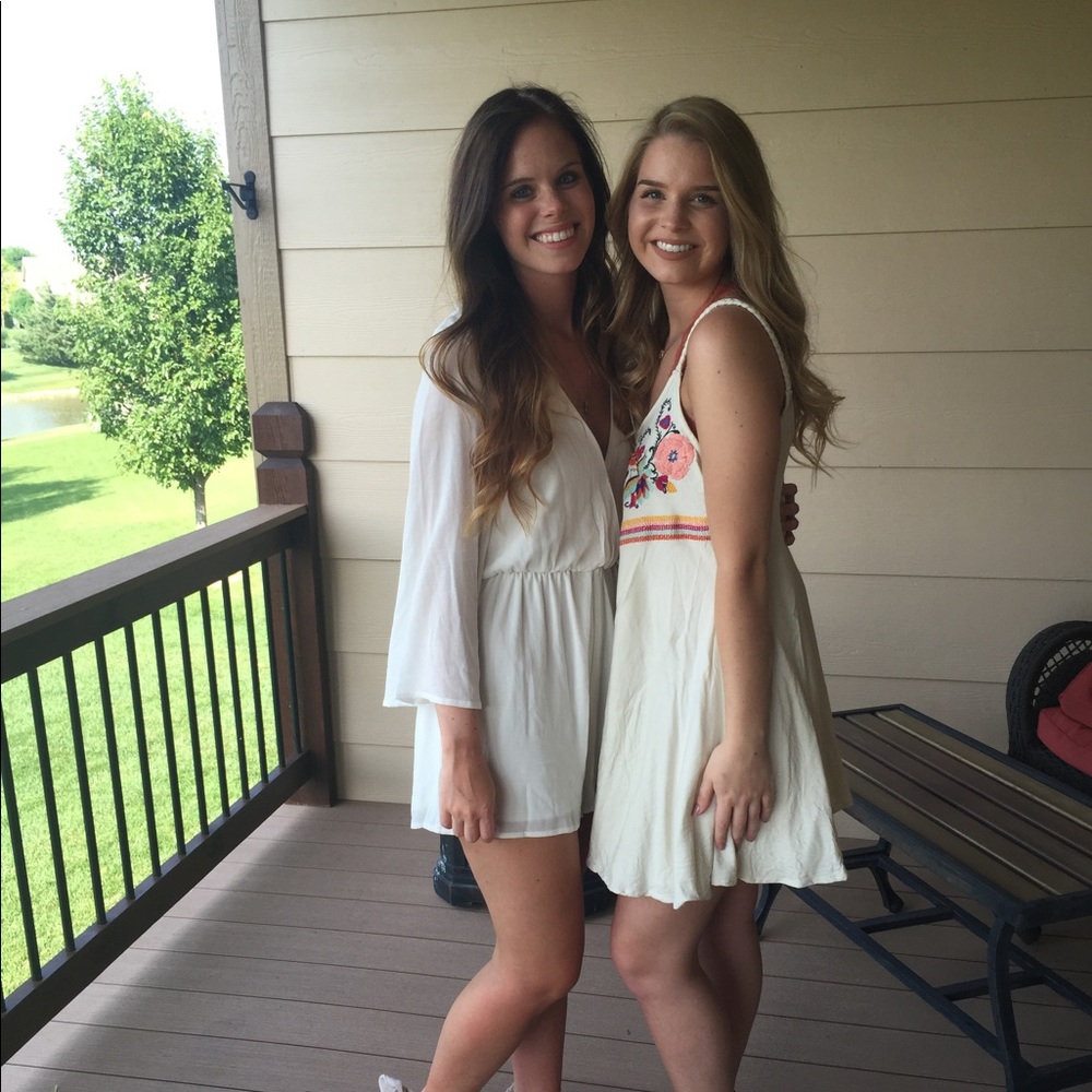 White romper